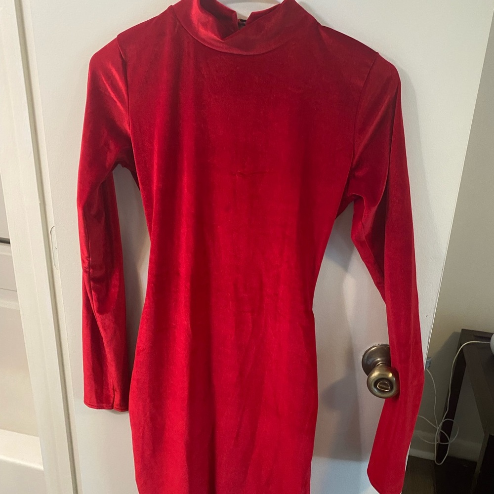Red dress